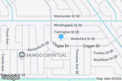 Map image of the property - 1134 Waterford St SE