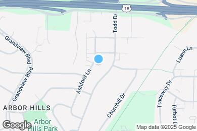 Map image of the property - 3001 Ashford Ln