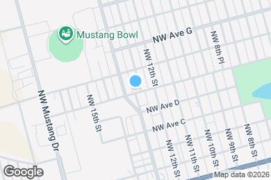 Map image of the property - 601 NW 12th Pl