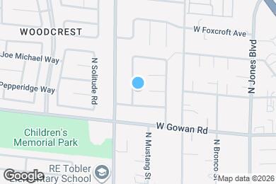 Map image of the property - 3640 N Glen Ridge Way