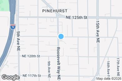 Map image of the property - 12054 Roosevelt Way NE