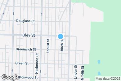 Map image of the property - 646 Birch St