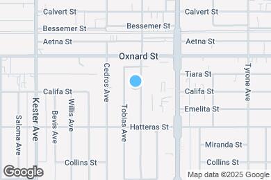 Map image of the property - 5865 Vesper Ave