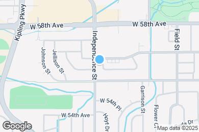 Map image of the property - 9568 W 56th Pl