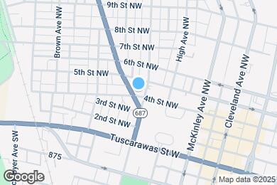 Map image of the property - 909 4th St NW
