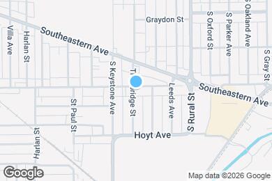 Map image of the property - 2501 English Ave