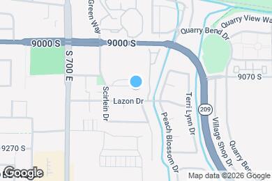 Map image of the property - 822 E Gatewood Dr