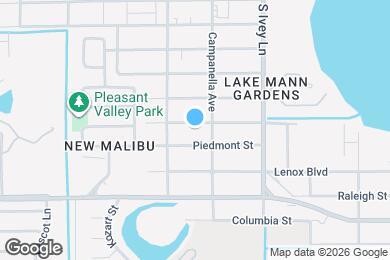 Map image of the property - 4522 W Gore St