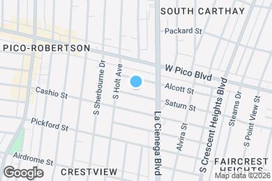 Map image of the property - 8539 Saturn St