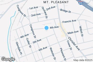 Map image of the property - 1237 4th Ave