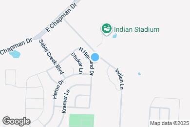 Map image of the property - 58 N Highland Dr