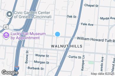 Map image of the property - 813 William Howard Taft Rd