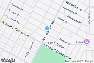 Map image of the property - 2841 Folsom St