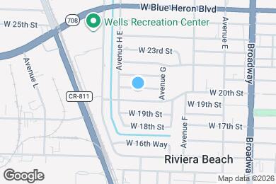 Map image of the property - 351 W 21st St