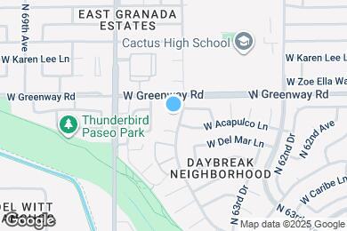 Map image of the property - 6615 W Caribbean Ln