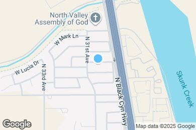 Map image of the property - 3043 W Lucia Dr