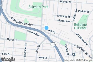 Map image of the property - 308 W McMicken Ave