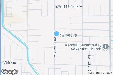Map image of the property - 13202 SW 189th Ter