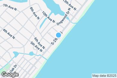 Map image of the property - 811 N Ocean Blvd