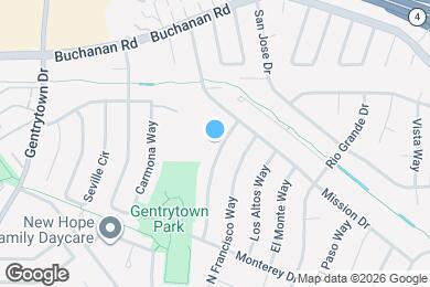 Map image of the property - 2920 Palo Verde Way