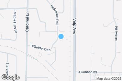 Map image of the property - Redstone Trails