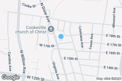 Map image of the property - 114 E 17th St
