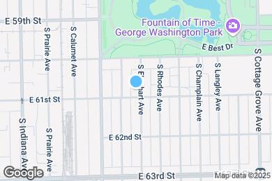 Map image of the property - 6050 S Eberhart Ave