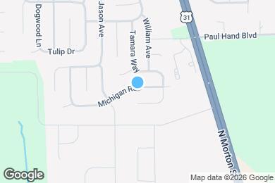 Map image of the property - 1435 Michigan Rd