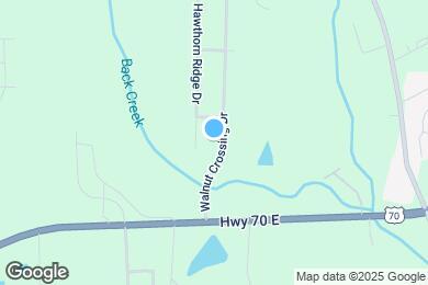Map image of the property - 706 Walnut Crossing Dr