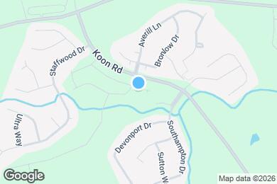 Map image of the property - 580 Glenmanor Dr