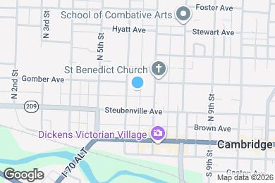 Map image of the property - 220 N 6th St