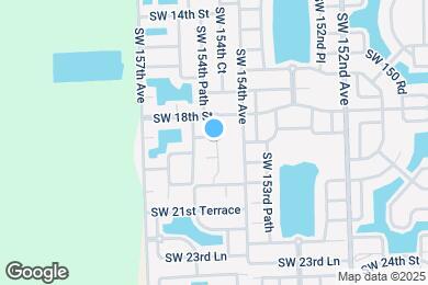 Map image of the property - 15464 SW 18th Ln