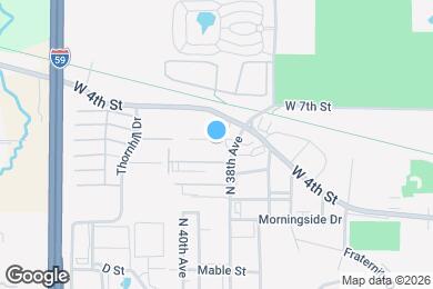 Map image of the property - 3810 Newhaven Dr