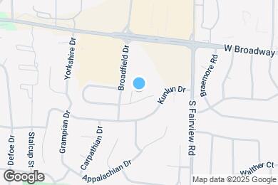 Map image of the property - 206 Blue Sky Ct