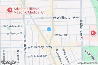 Map image of the property - 617 W Surf St