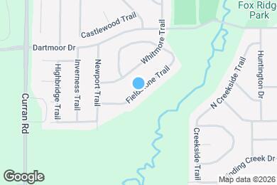 Map image of the property - 5809 Fieldstone Trl