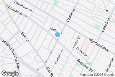 Map image of the property - 66 Cedar St