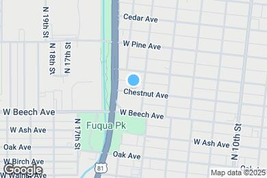 Map image of the property - 1405 W Chestnut Ave