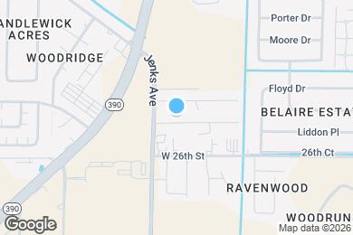 Map image of the property - 1106 Bradley Cir