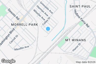 Map image of the property - 2136 Parksley Ave