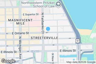 Map image of the property - 330 E Ontario St