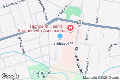 Map image of the property - Executive House Apartments of Gallatin