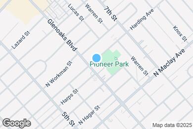 Map image of the property - 816 Harding Ave