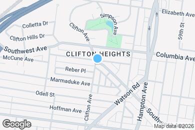 Map image of the property - 6130 Southwest Ave