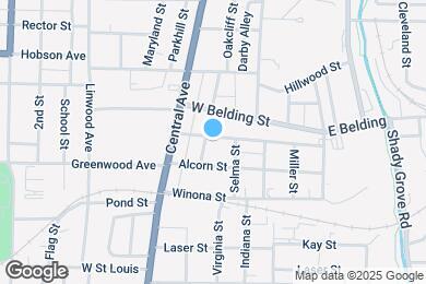 Map image of the property - 417 Morrison Ave