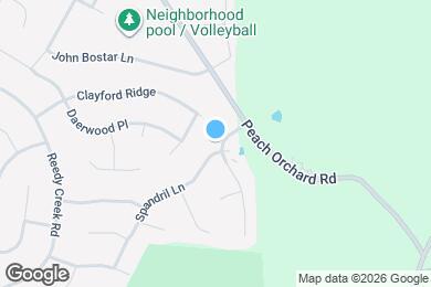 Map image of the property - 13201 Peacock Ln
