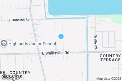 Map image of the property - 8607 E Highlands Crossing