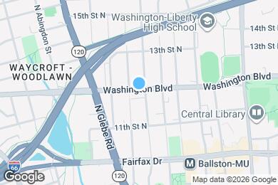 Map image of the property - 4410 Washington Blvd