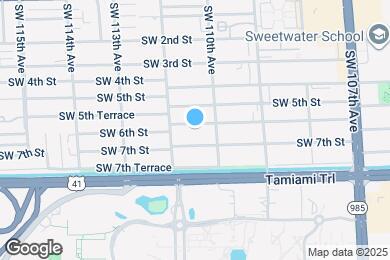 Map image of the property - 11022 SW 6th St