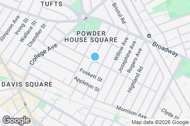 Map image of the property - 72 Bay State Ave